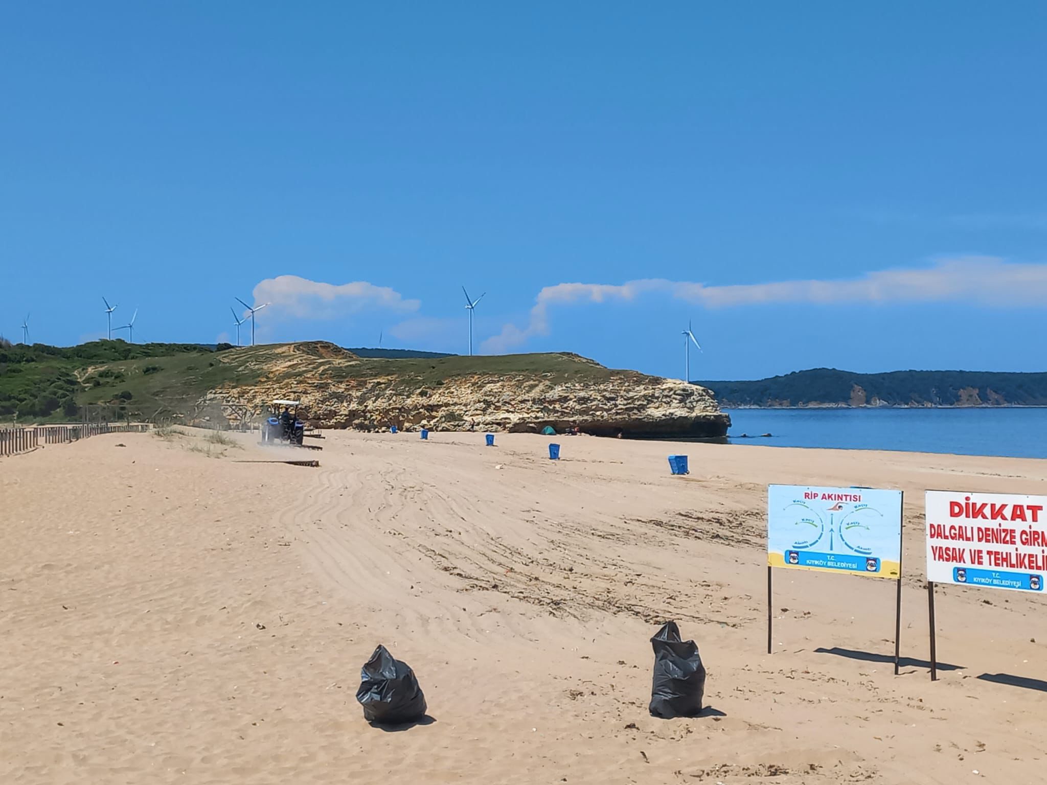 Trakya’daki plajlar bayrama hazır