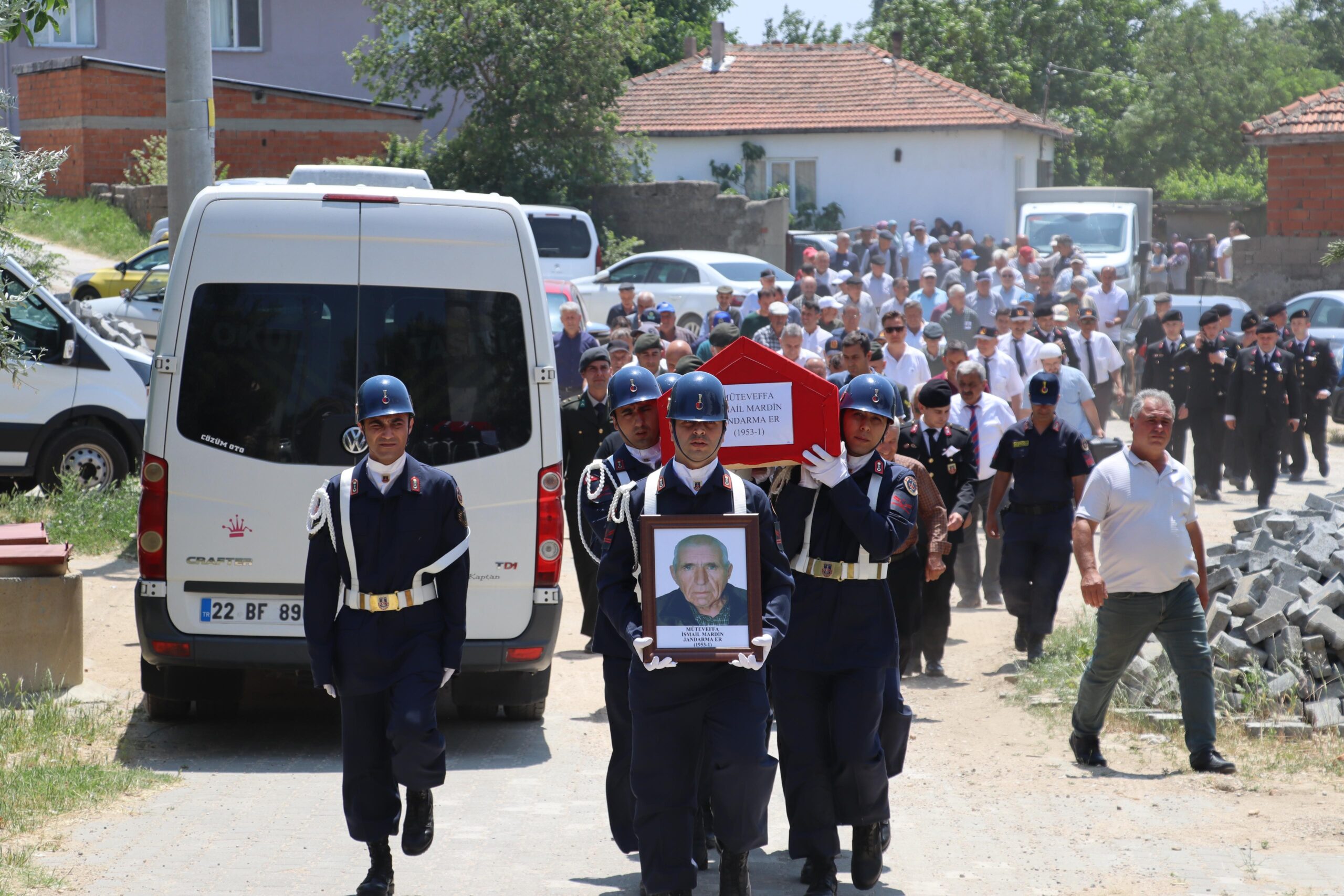 Kıbrıs gazisi son yolculuğuna uğurlandı