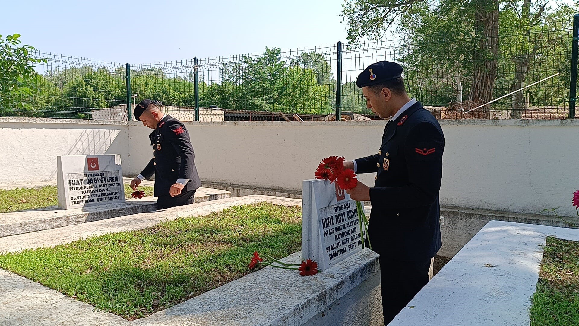 Jandarma şehitleri Edirne’de törenle anıldı