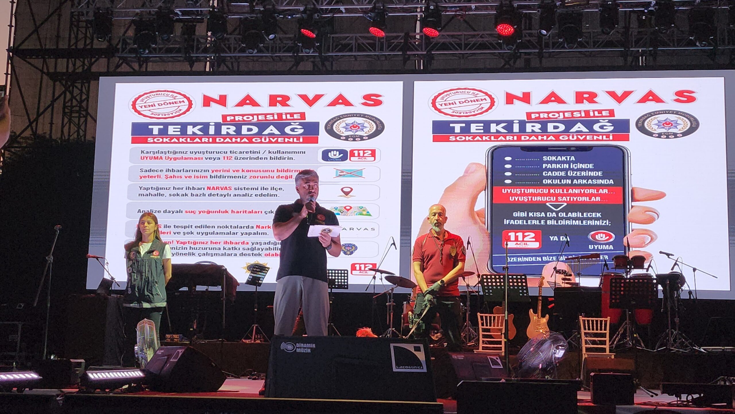 Festivalde NARVAS tanıtıldı