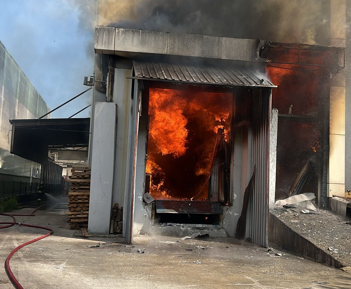 Ergene’de kimya fabrikasında korkutan yangın