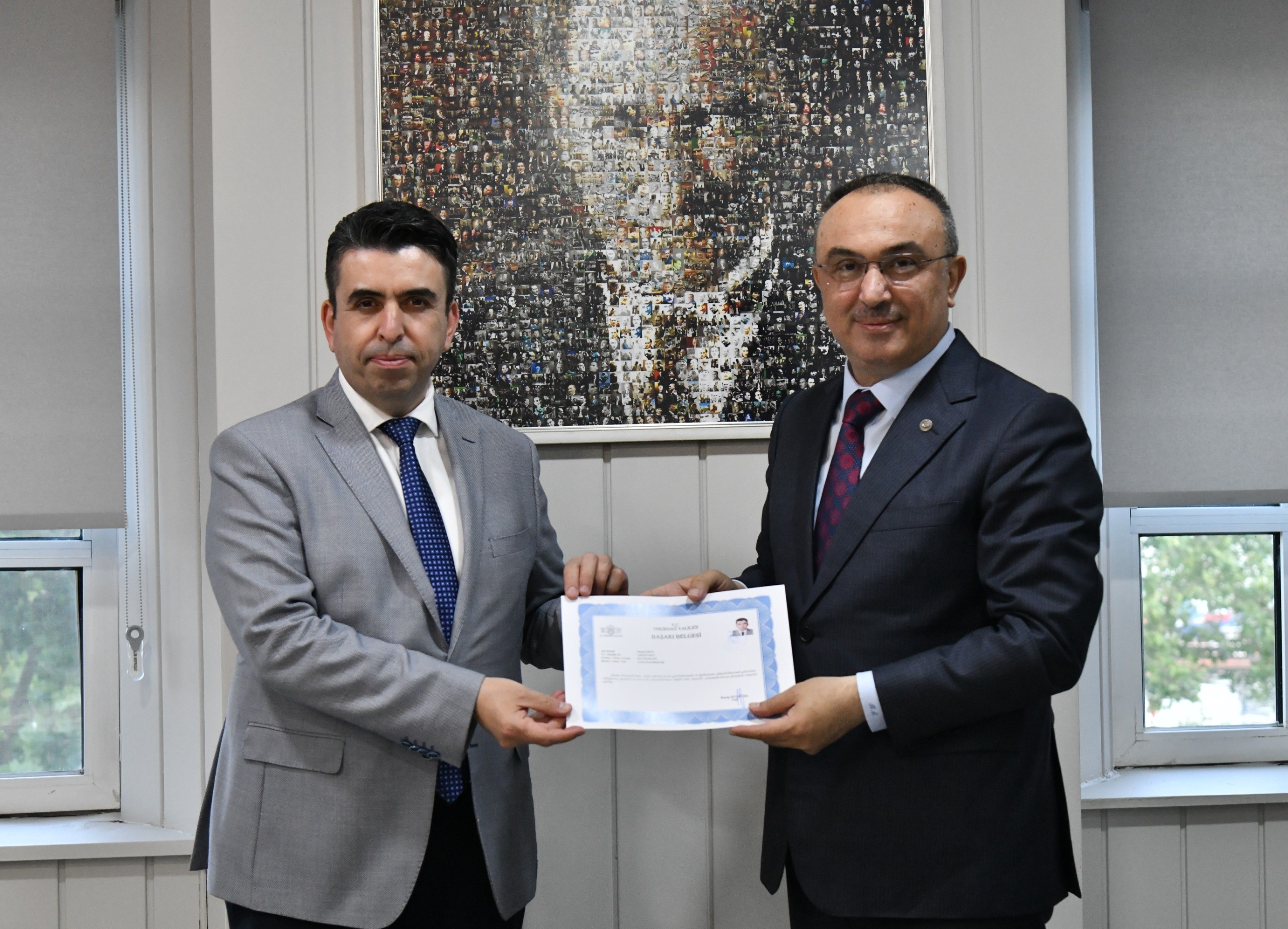 Tekirdağ, 3 kaymakama veda etti