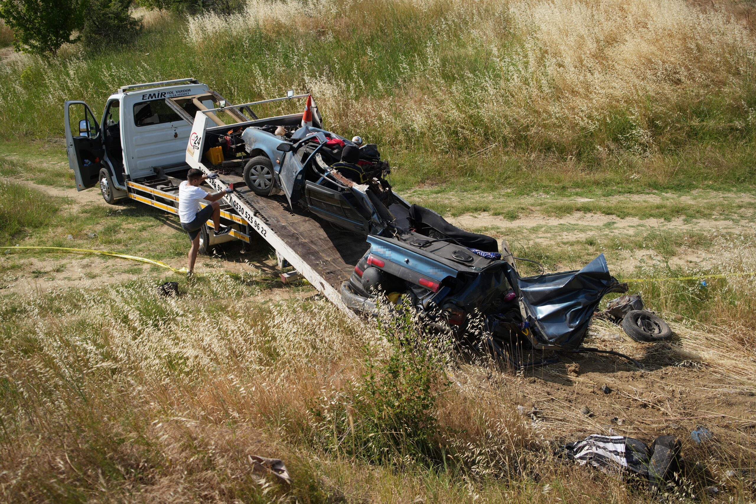 Uzunköprü’de feci kaza: 5 ölü, 1 ağır yaralı