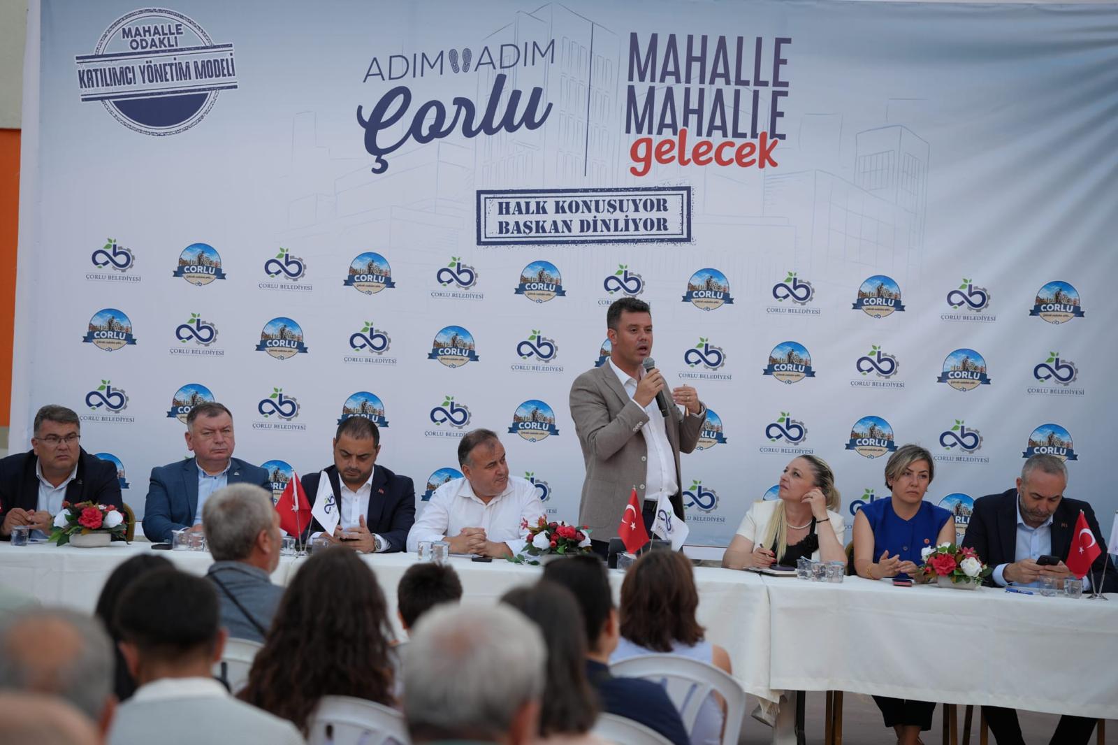 Çorlu’da mahalleler halkla birlikte planlanıyor