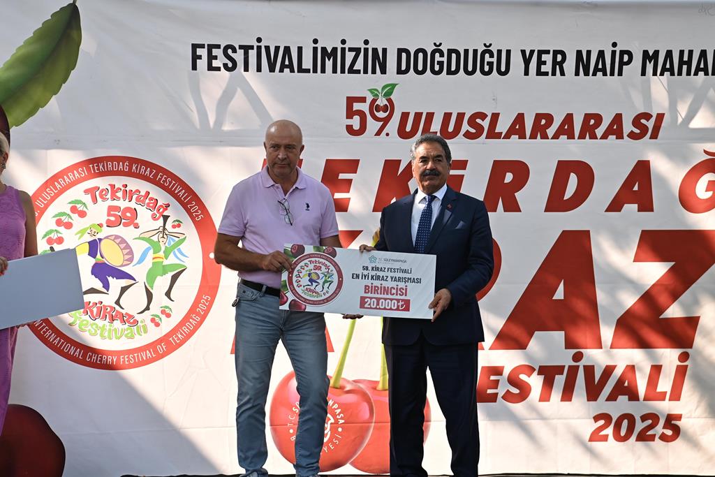 En güzel kirazı o yetiştirdi