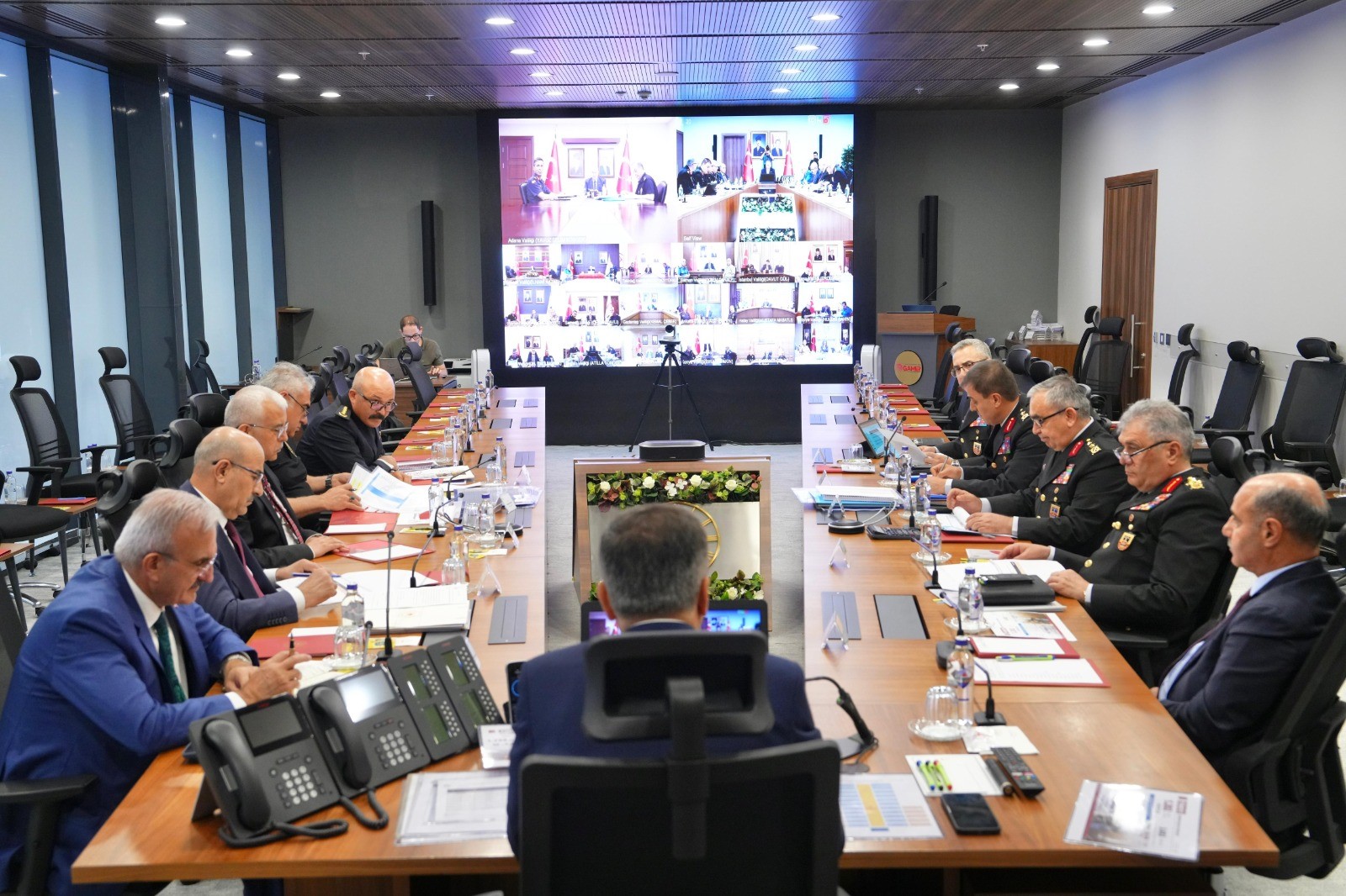 Vali Soytürk, bakanlığın toplantısına katıldı