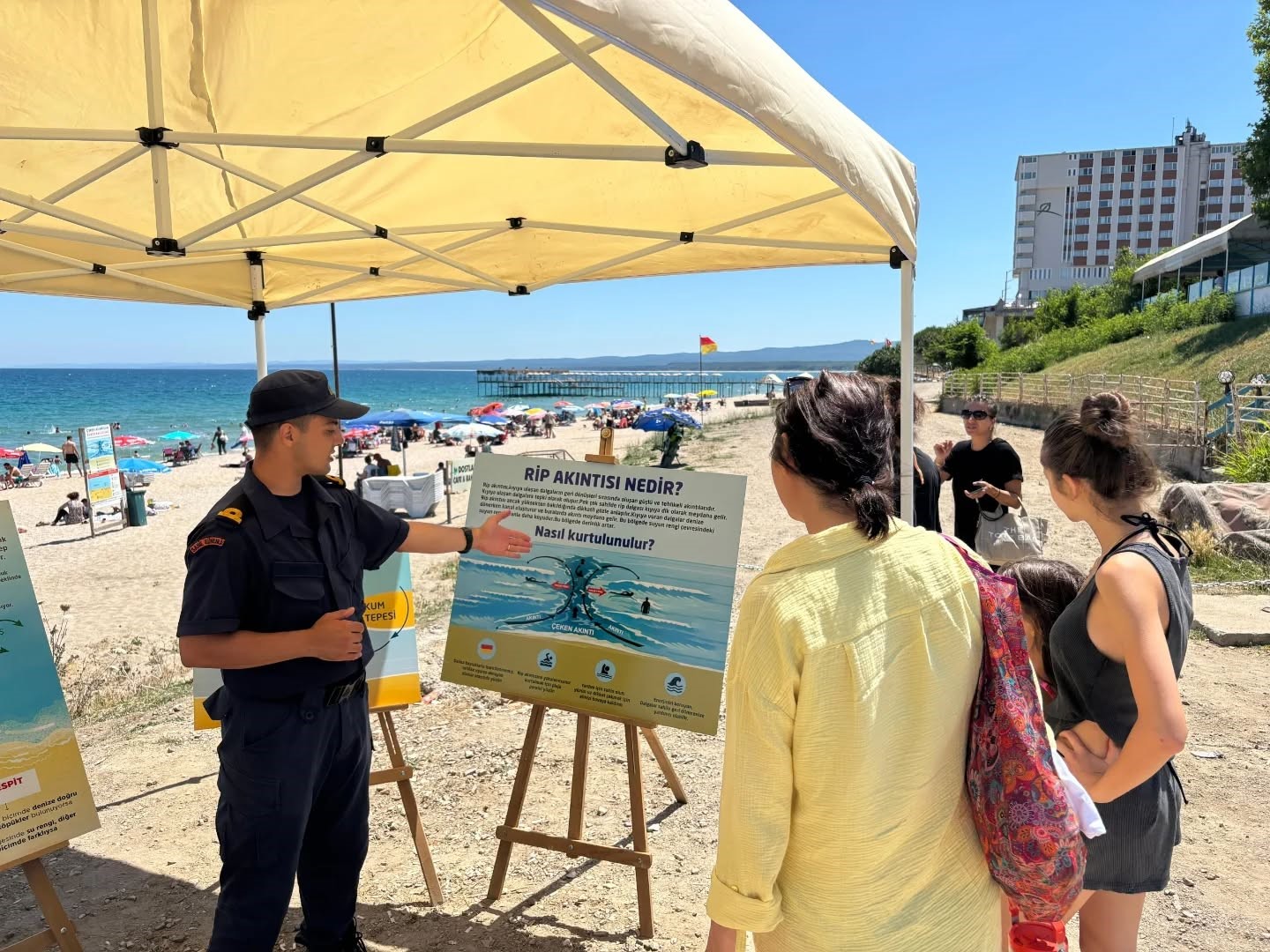 Denize girecekler dikkat! İğneada’da rip akıntısı uyarısı