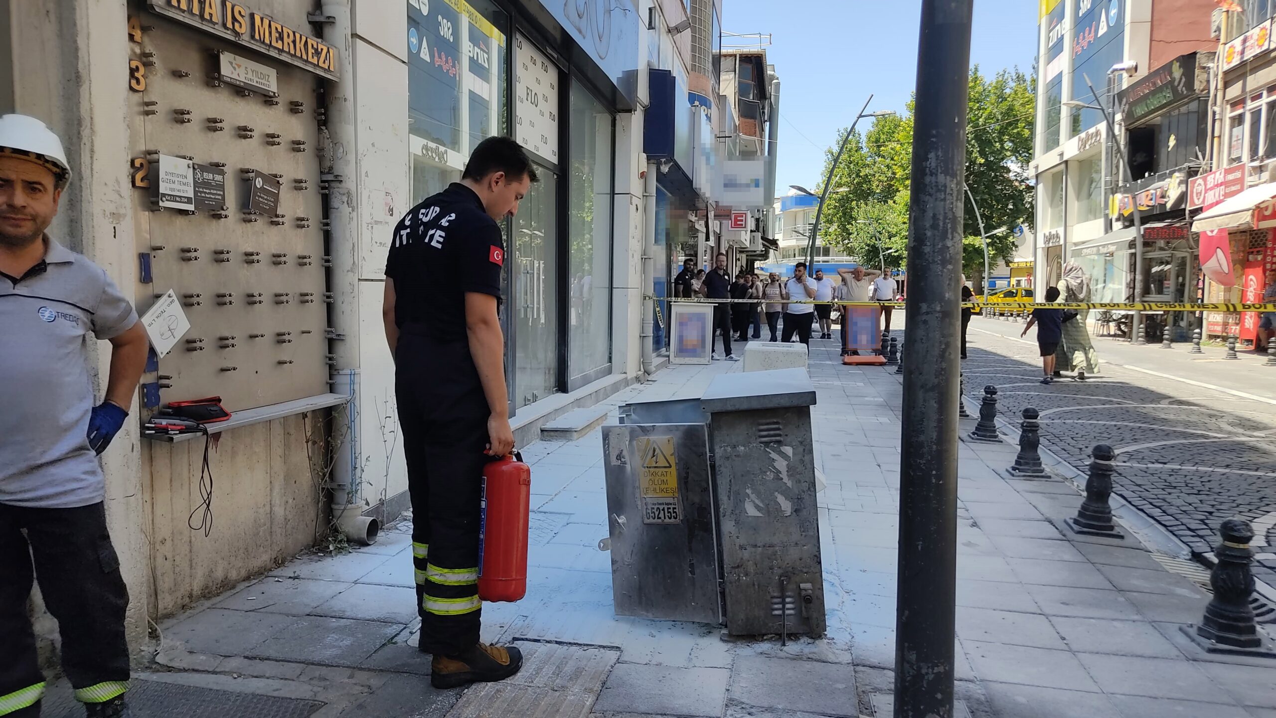 Felakete kılpayı kaldı: TREDAŞ panosu yandı