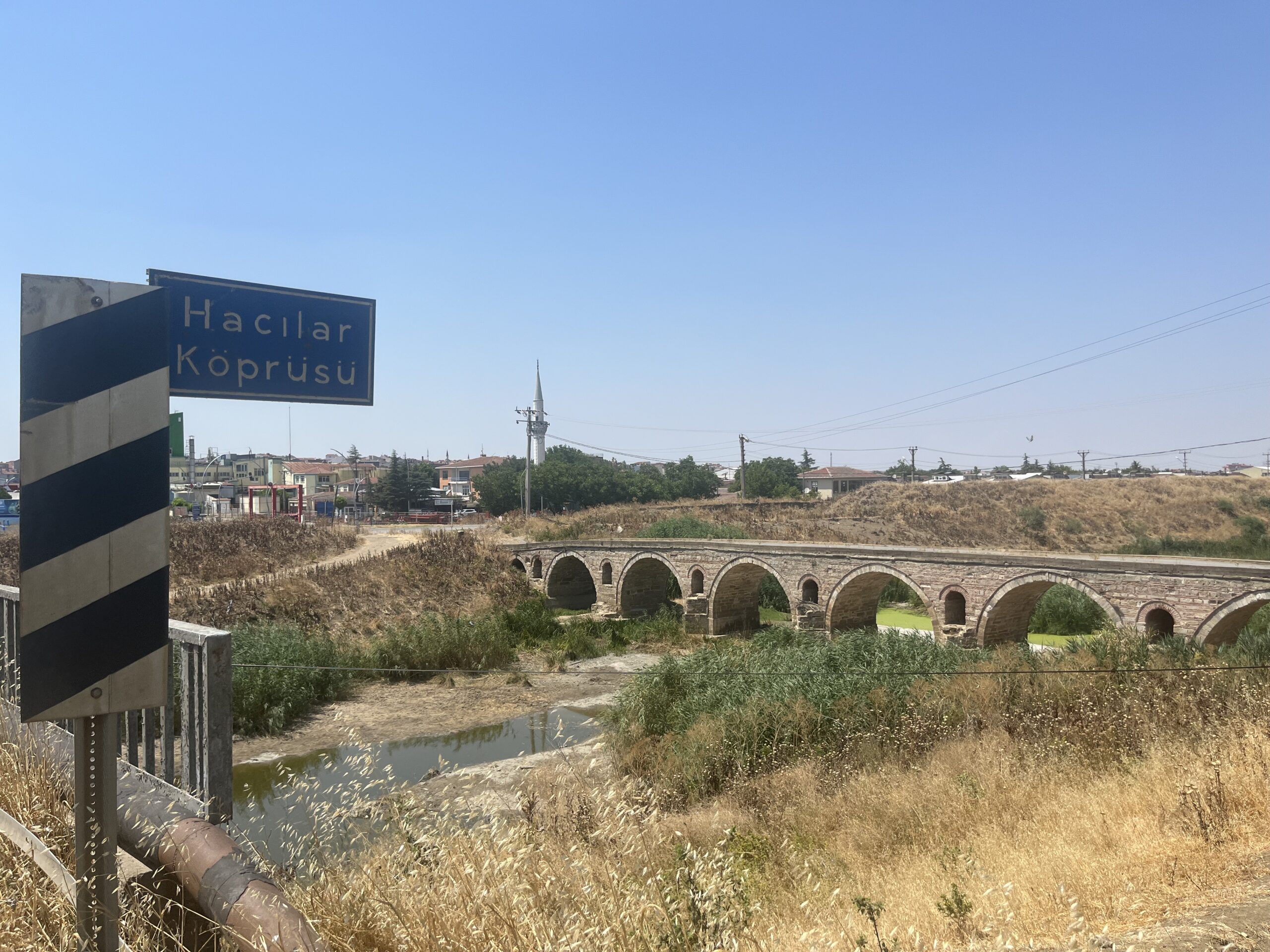 Kuraklık nedeniyle Tekirdağ’da bir dere daha kurudu