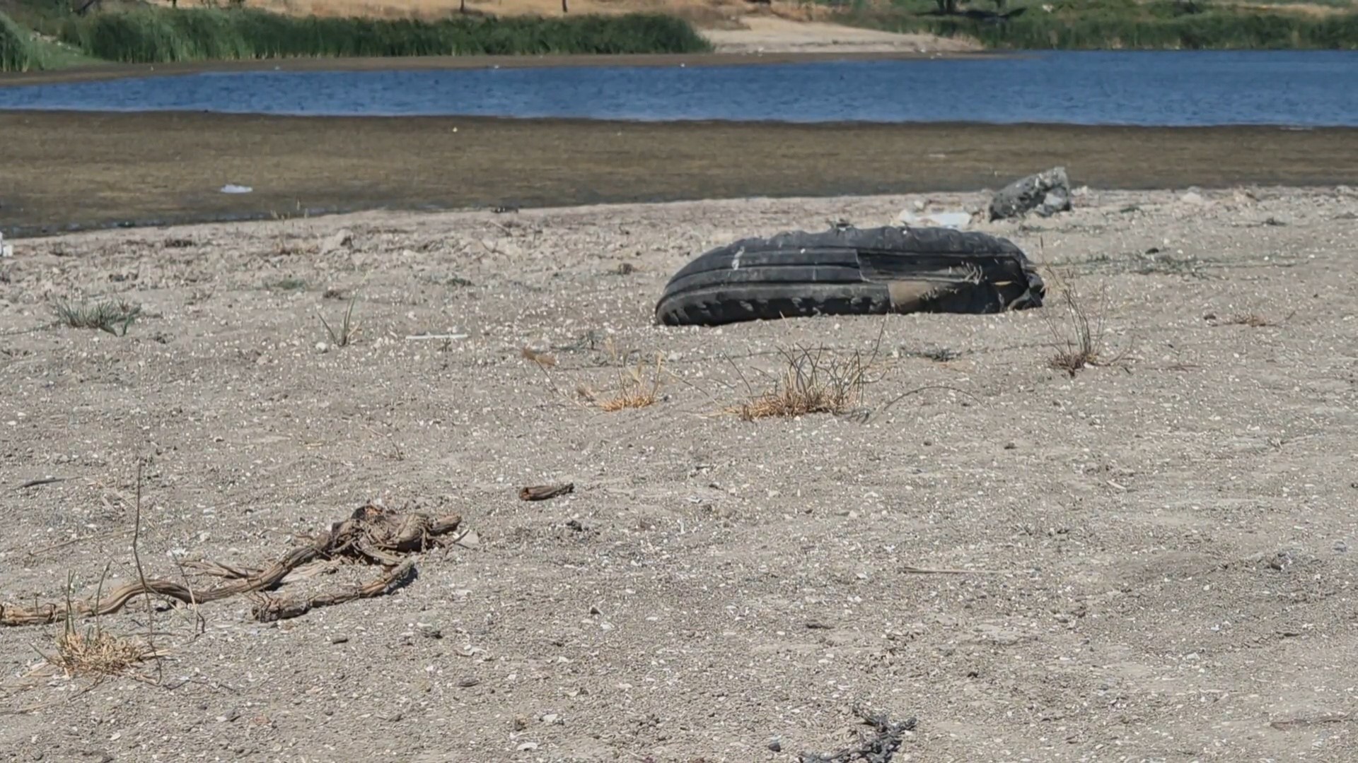 Müsellim Göleti’ndeki su kritik seviyede