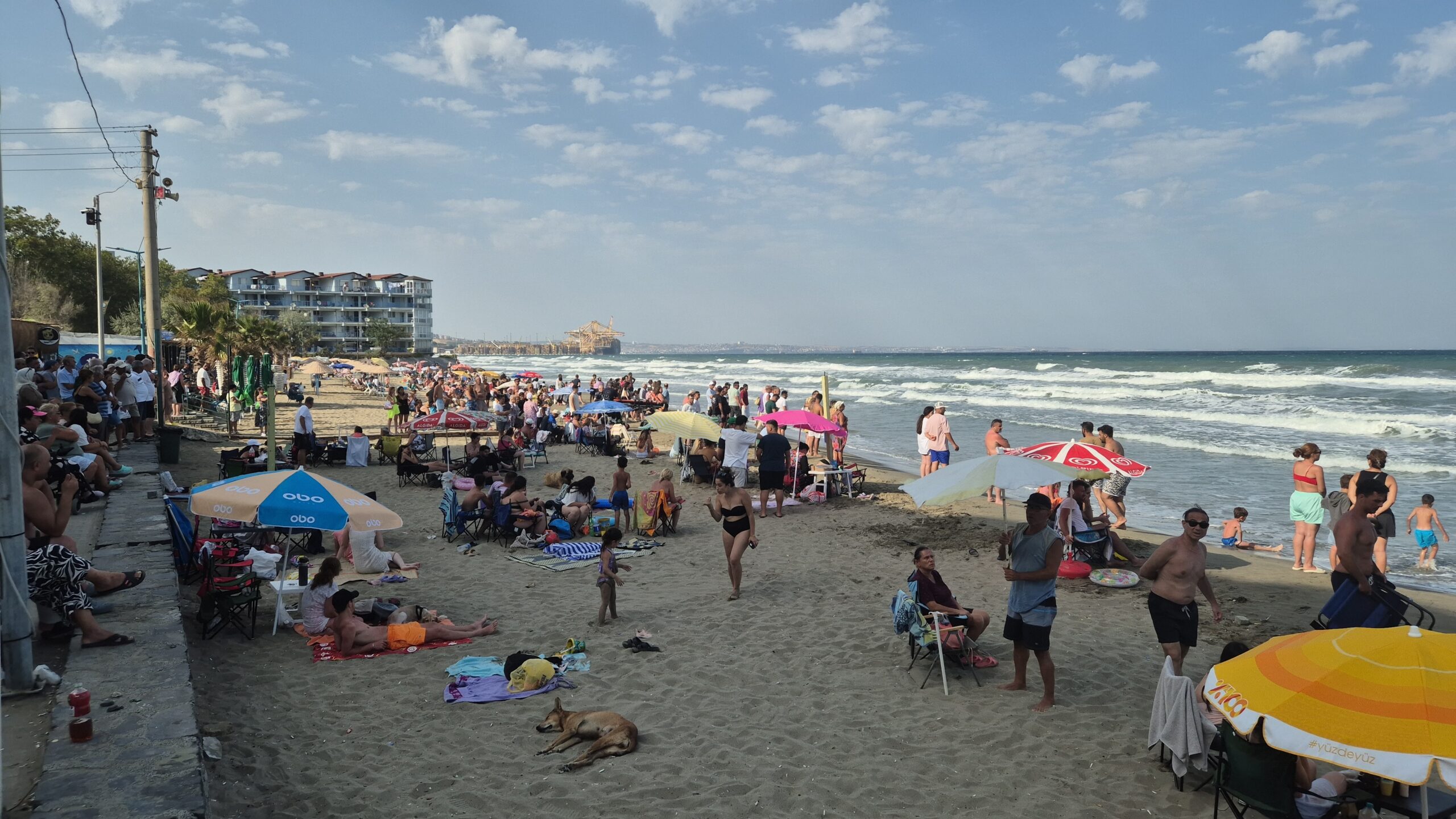 Denize girmek 2 gün yasaklandı