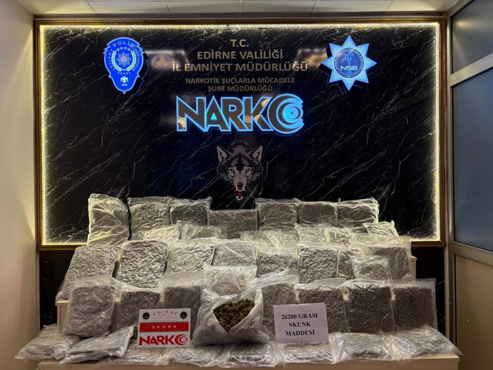 Kapıkule’de büyük uyuşturucu operasyonu