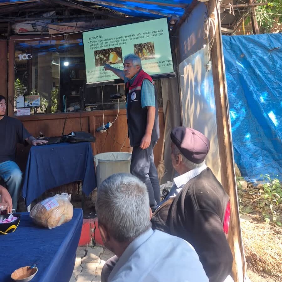 Malkara’da çiftçilere kök kurdu eğitimi