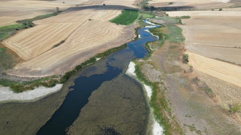 Sarılar Göleti’nde kuraklık alarmı