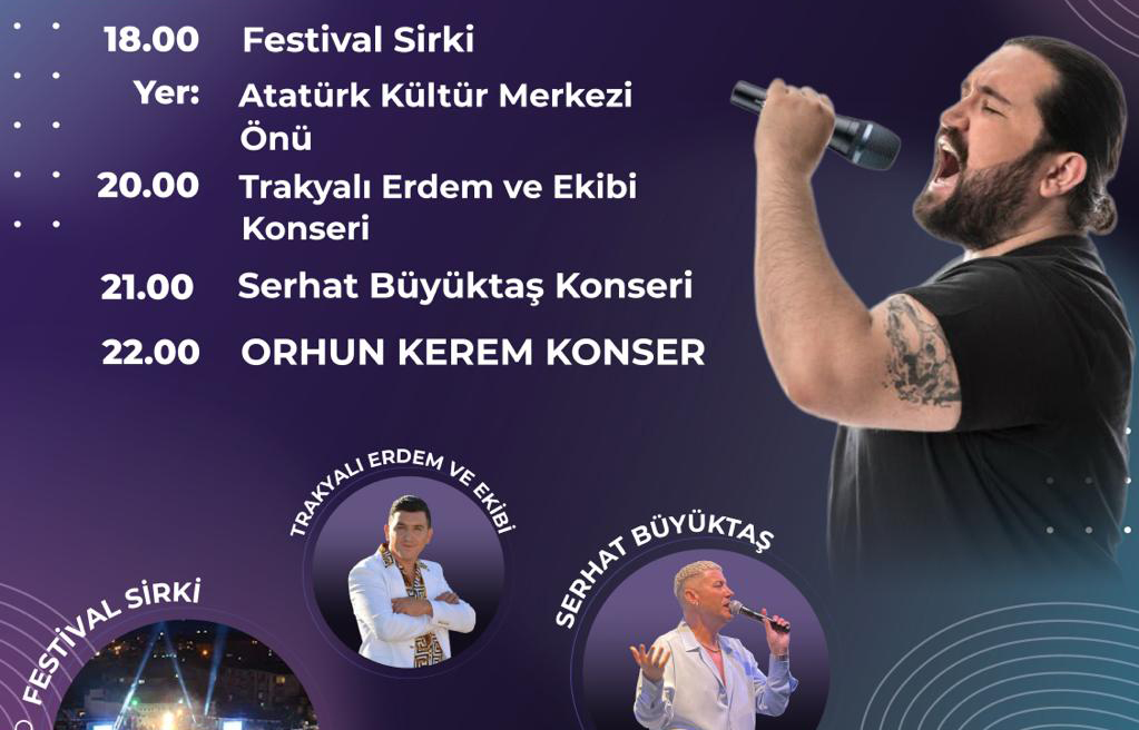 Saray’da festival zamanı