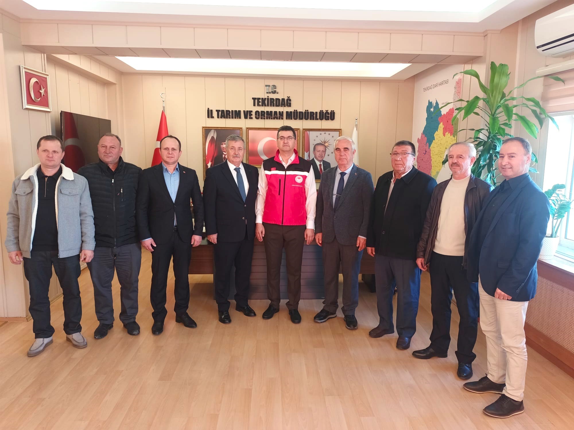 Tarımsal örgütlere birinci derece belgesi verildi