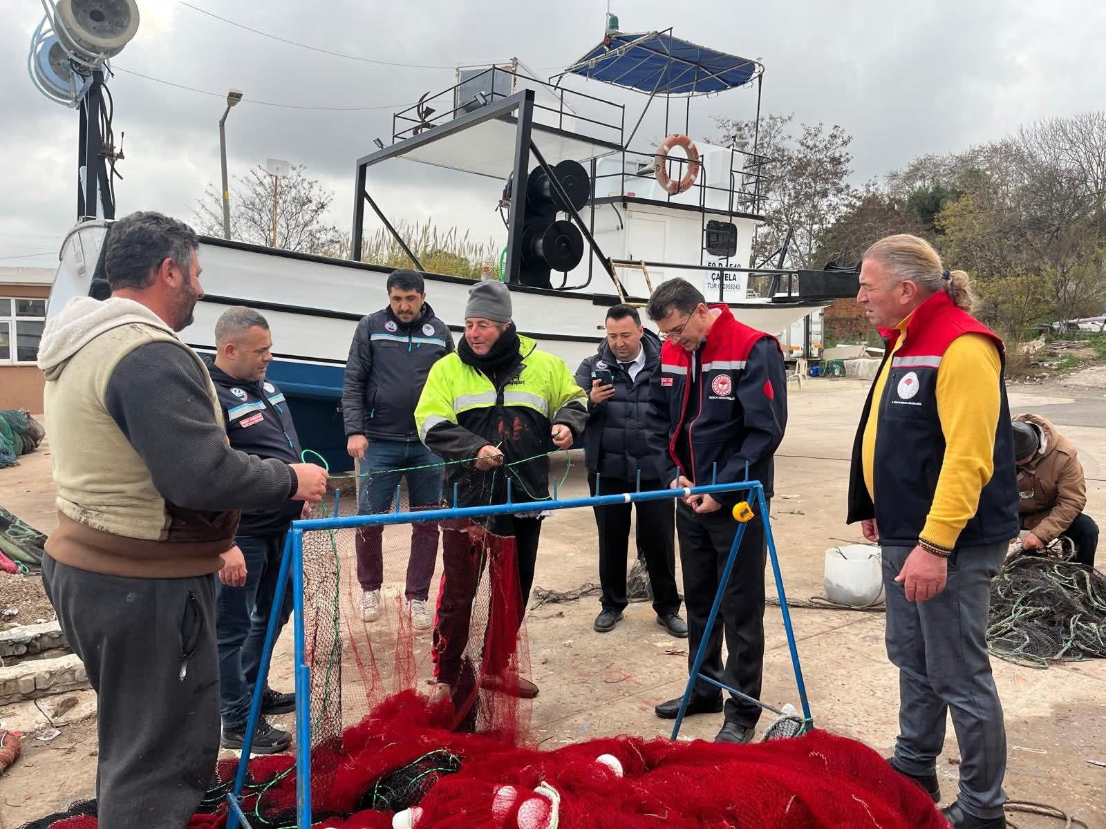 Balıkçılara hibe destekleri anlatıldı