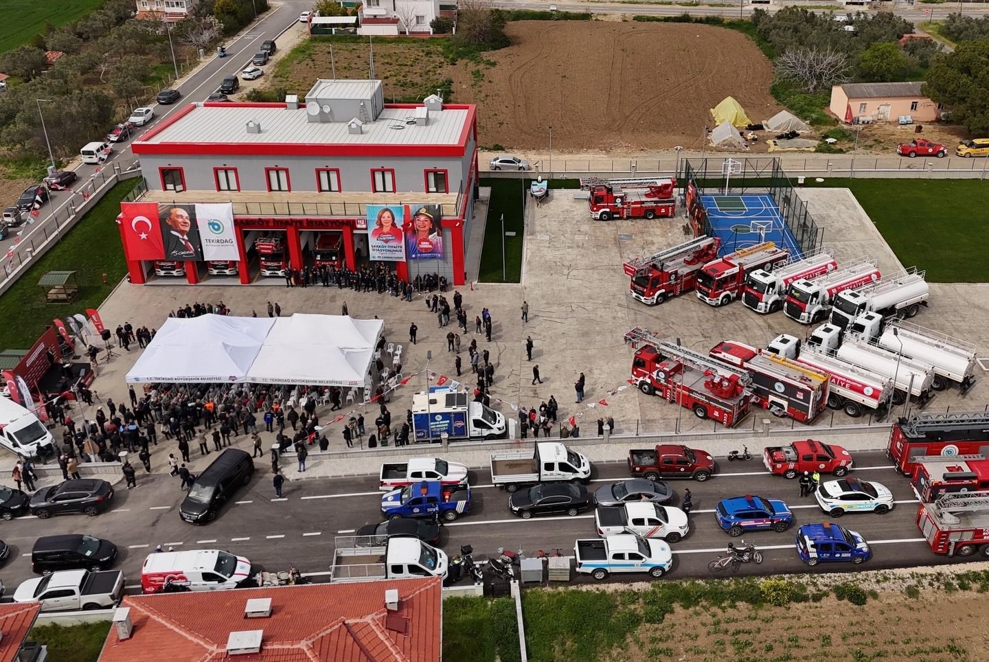 Şarköy’e modern itfaiye istasyonu