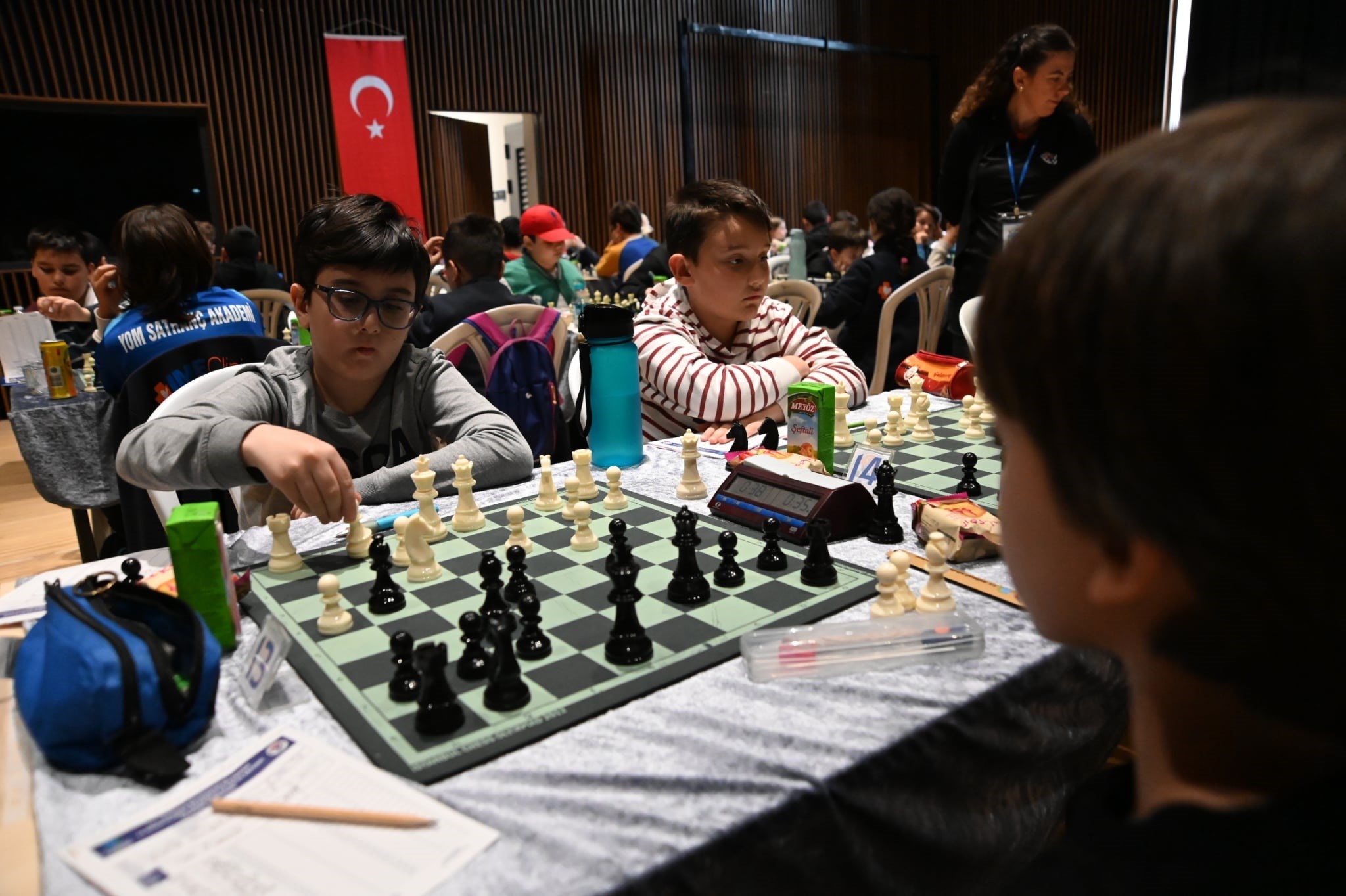 Satranç turnuvasında şampiyonlar belirlendi