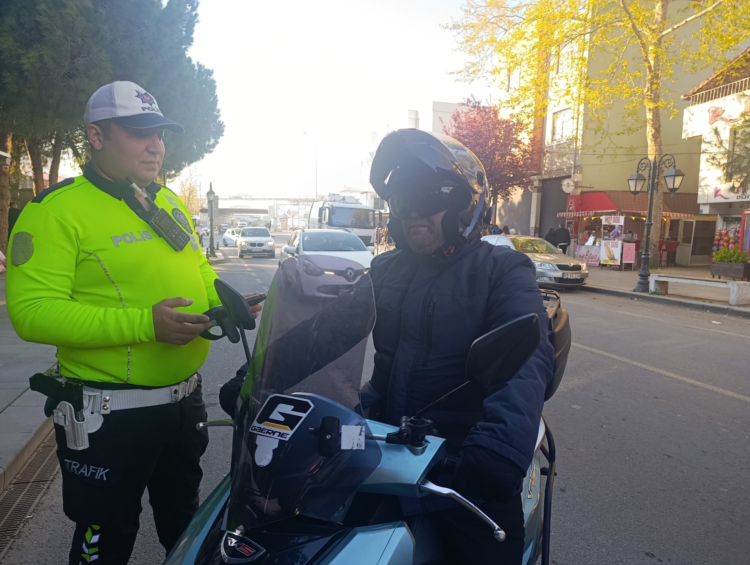 Tekirdağ’da trafik denetimi